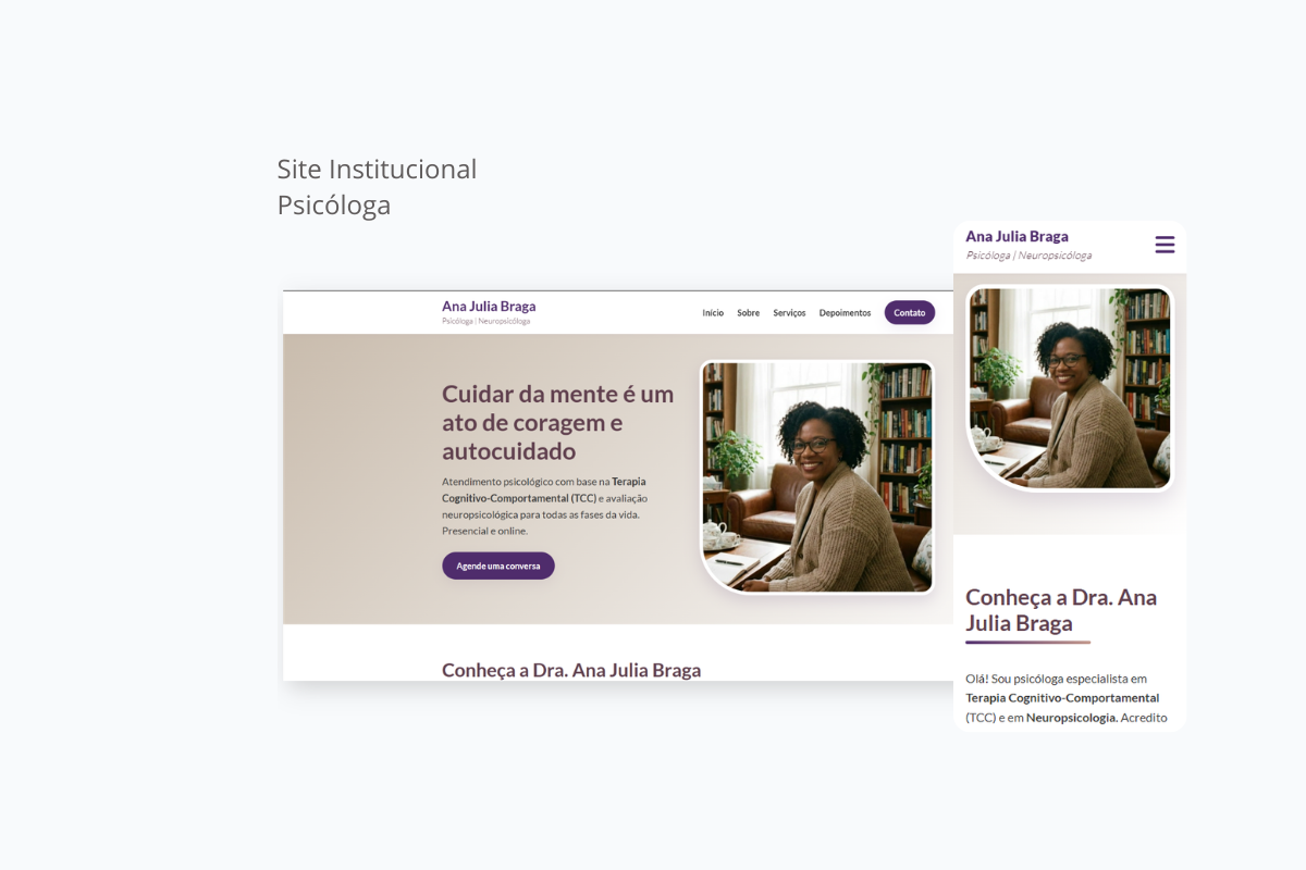 Projeto Psicologa Ana Souza